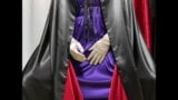 with purple dress and satin cloak(layers) Part.2 snapshot 5