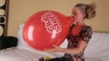 Leuk ballonmeisje snapshot 7