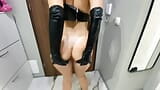 Wife fucked by her bull in leather snapshot 1