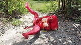 La coquine Elisyahijabdoll BDSM, partie 11, masturbation perdue dans les bois snapshot 16