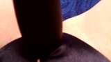 Ouvert Slip Vibrator Nahaufnahme Orgasmus snapshot 10