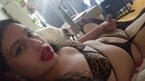 TS Lola Ess Edging in Leopard Print Lingerie snapshot 2