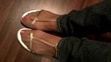 LISA'S STRONG , SEXY FEET IN SANDALS  snapshot 6