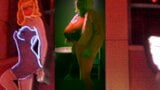 Cathouse Juggsy In Sheer Red Top snapshot 3