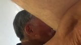 Nice Chinese grandpa sucking dick & eating cum snapshot 4