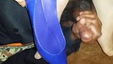 Pantyhose and Flats BBC Footjob Shoejob 3 snapshot 1