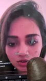 Nivetha pethuraj cum tribute no insta live snapshot 10