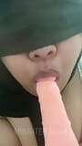 Girl in hijab blowjob snapshot 7