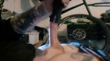 Vacuum cleaner masturbation at garage snapshot 9