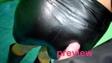 Cum on leather ass! with rubber gloves, Riding Boots, short snapshot 8