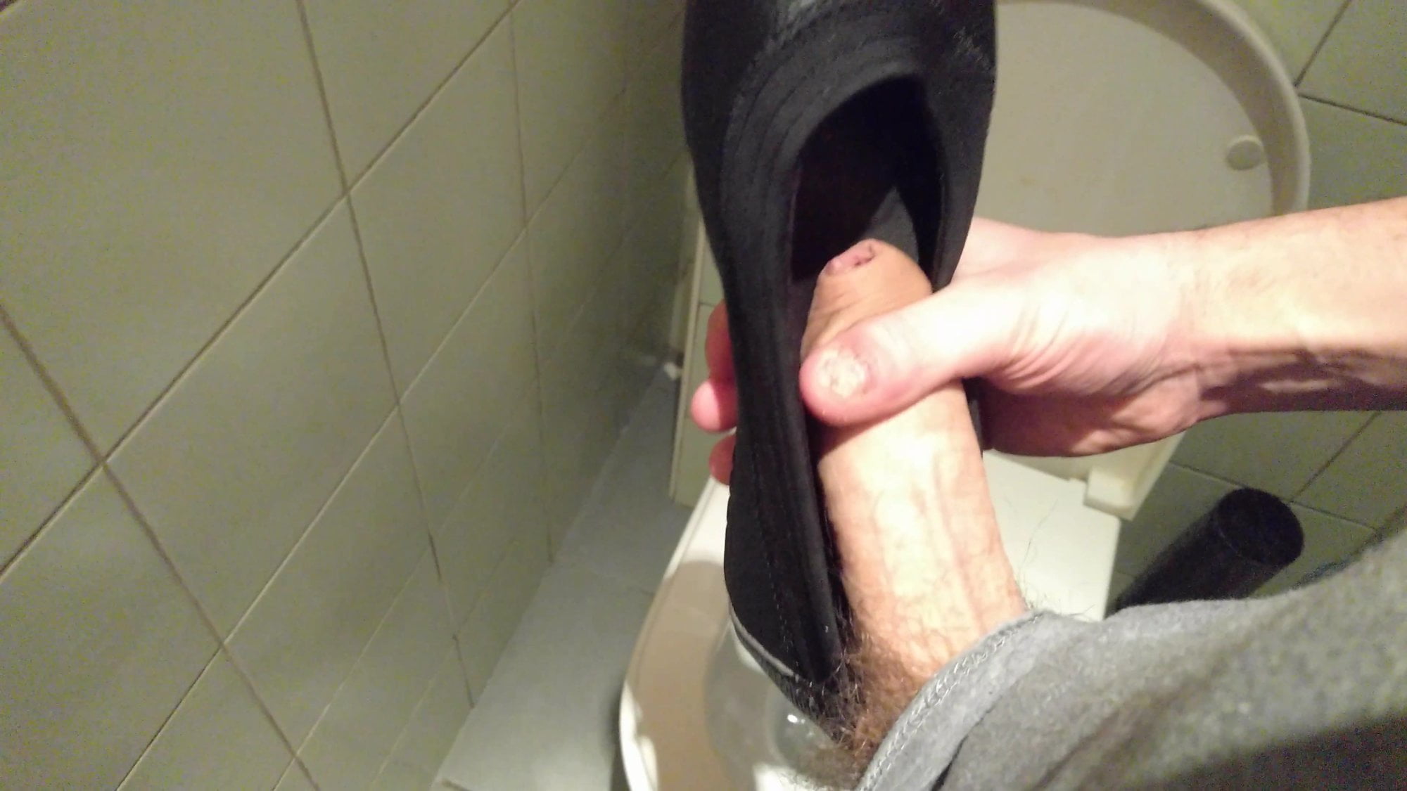 Watch Flat Black Shoes Footjob Shoesjob 29 1 2019 gay video on xHamster