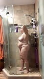 Candi the cocksucking cunt takes a shower snapshot 3