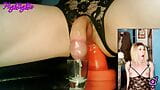 Jessica Bloom Takes 16 Inch Dildo! Then Drinks Her Own Sissy Cum snapshot 1