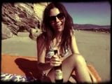 Victoria Justice on the beach snapshot 1