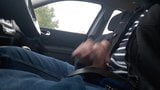 Jerking my cock in car snapshot 10