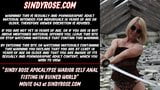 Sindy Rose Apocalypse warrior self anal fisting ruined ass snapshot 1