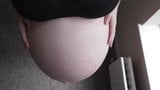 Huge Pregnant belly with twins snapshot 10