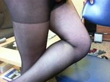 I Come on my Nylon Legs snapshot 3