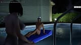 Silicon Lust Cap 12 - Chica De Grandes Tetas Follando En La Piscina snapshot 2