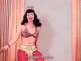 Sensitive Belly Dance of a Hot Pornstar (1950s Vintage) snapshot 4