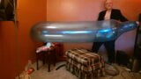 Balloonbanger 72) Giant Blimp Balloon Hump and Cum & 16 inch Round snapshot 11