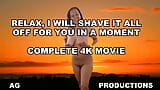 COMPLETE 4K MOVIE SHAVING IT ALL OFF WITH ADAMANDEVE AND LUPO snapshot 1