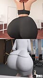 Sra. Keagan Instagram PAWG Twerk compilação snapshot 10