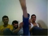 various straight guys feet on webcam snapshot 3