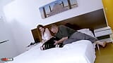 Anale neukpartij in het hotel met een heerlijke jonge Franse brunette snapshot 1