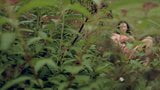 Black haired MILF Kat mastubates outdoors See her wet pussy snapshot 12