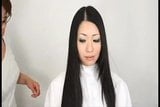 cut long beauty darck hair snapshot 4