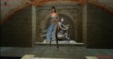 Fantasy ragazza danzatrice del ventre blu snapshot 10