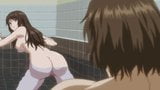 Seksi anime kız öğrenci sikikleri altında su snapshot 8