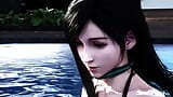 Final Fantasy - Tifa et Aerith Se détendent snapshot 15