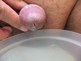 Small Asian Cock Peeing into bowel snapshot 2