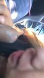 Blow job in car snapshot 2