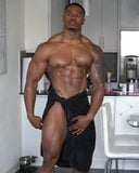 Black male muscle hunk snapshot 5