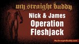 Marine Sergeants Nick & James wichsen es mit einem Fleischfresser snapshot 1