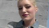 Kimberly Kane is a blonde hottie masturbating on the rooftop snapshot 1