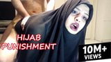 Árabe hijab punição hardcore snapshot 16