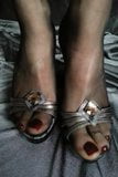 Pantyhose Feet Shoeplay snapshot 1