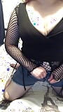 Teenage Lightskin Latinas first time getting naked on camera, fuckable teen sis in fishnets wants that dick snapshot 2