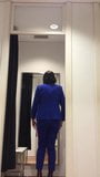 Blue pant suit snapshot 2