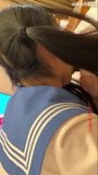 Симпатичную азиатку с тугой киской трахают в школьной униформе snapshot 5