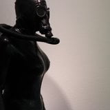 Máscara de gas con rebreather snapshot 2