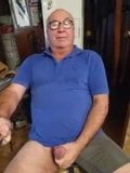 Old man show his big dick snapshot 1