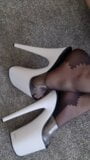 Nylon heels crossdresser snapshot 5