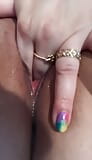 Playing with my dripping wet pussy snapshot 5