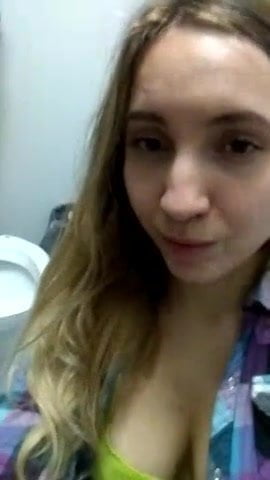 Free watch & Download Youtuber Lexi P teasing in a public bathroom