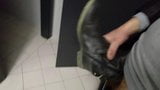 5.3.2018 Black Boots ShoesFuck Cum & Multiple Shoes Job snapshot 13